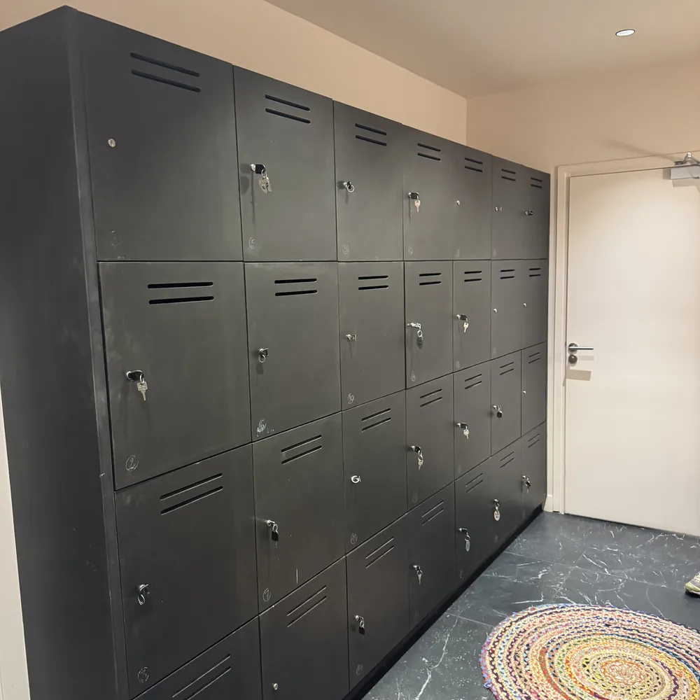 espace vestiaires