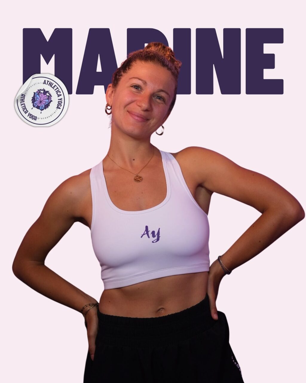 Instagram post from athleticayogaparis. This post is in position 3.